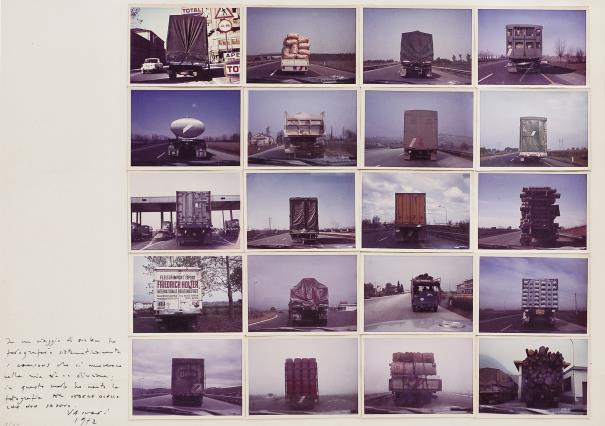 Franco Vaccari, ‘700 km di esposizione Modena Graz,’ 1972, twenty color coupler prints, each 11.7 x 16.8 cm